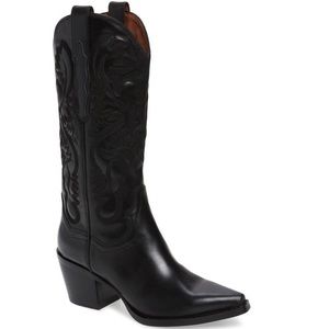 Jeffrey Campbell Dagget Western Boot Black